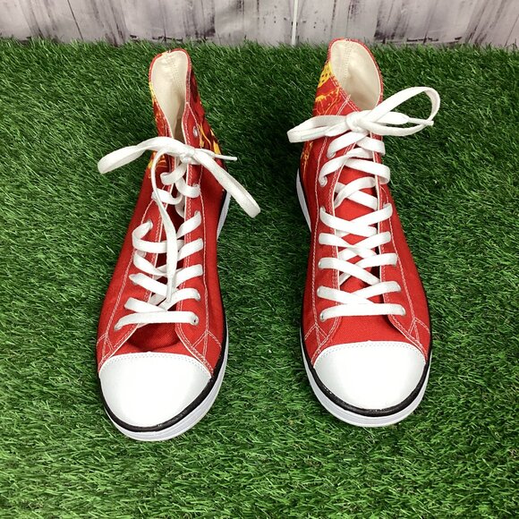 Harry Potter Gryffindor High Tops Shoes 42 NEW - Picture 2 of 10